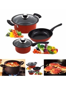 Комплект керамични съдове за готвене 3 броя